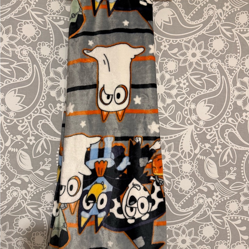 Bluey Plush Throw Blanket Halloween, 50x70 Inches
